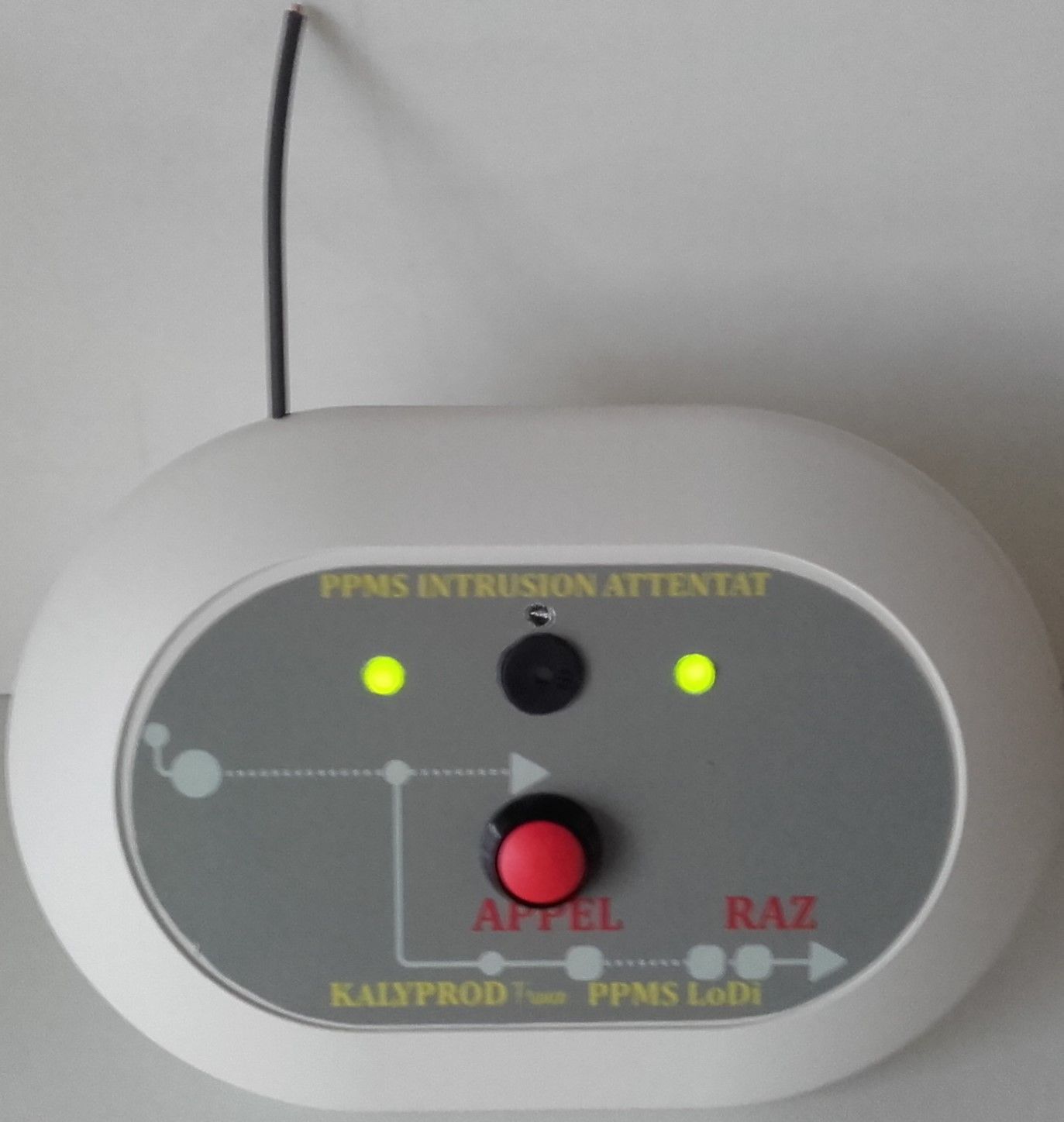 Boîtier PPMS Kalyprod France - Alerte Attentat Intrusion - Radio LoRa - Signalisation Sonore et Visuelle_0