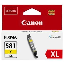 CANON Cartouche d'encre CLI-581Y XL grande capacité Jaune (CLI581XL) Canon - 3666373876337_0