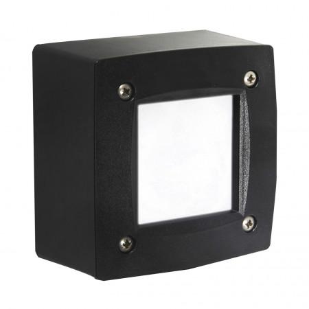 Éclairage mural en saillie - Applique DEVON IP66 LED T2 - GX53 3W 3000K Noir - Réf 5130_0