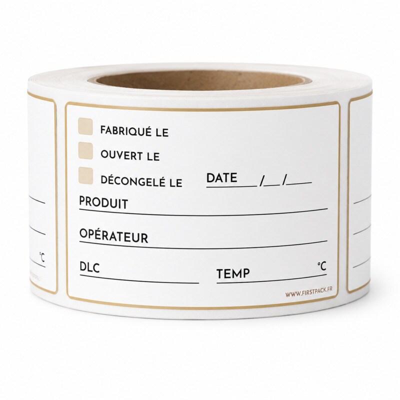 FHC evolupack FHC - 1 500Pcs - Étiquettes DLC primaire et secondaire 70 x 40 mm - multicolore papier FHC210ETDLC_0