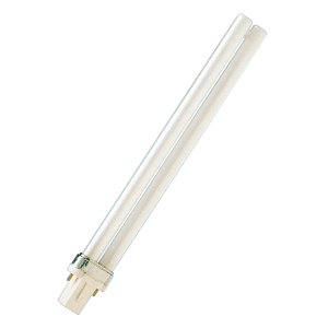 Lampe compacte G23 9W - 10 UVA Philips - Plage 350-400nm avec pic à 370nm_0