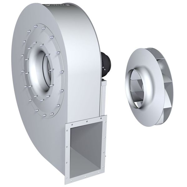 GBV - Ventilateur centrifuge industriel Cimme - Dimensions 400/1400 - Débit 23/1800 m³/min - Pression 75/894 kgf/m² - Puissance 3/160 kW_0