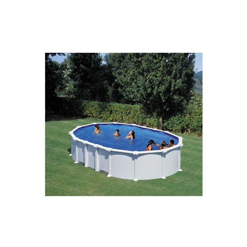 Piscine Tubulaire Funsicle Ø2,44m X 76cm - Bleu - Avec Filtre à Cartouche - Familiale