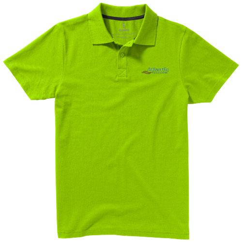 Polo manche courte pour homme Seller - Col côte en tricot plat - 100% coton - Maille piquée 180 g/m²_0