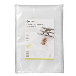 Sacs Sous-Vide Gaufrés - 250 x 350 mm - Lot de 100 - HENDI - 297445_0
