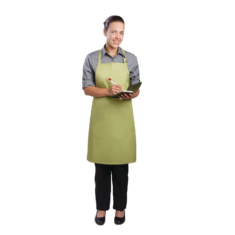 Tablier Bavette Chef Works Vert Anis - Chef Works - vert 0698142416133_0