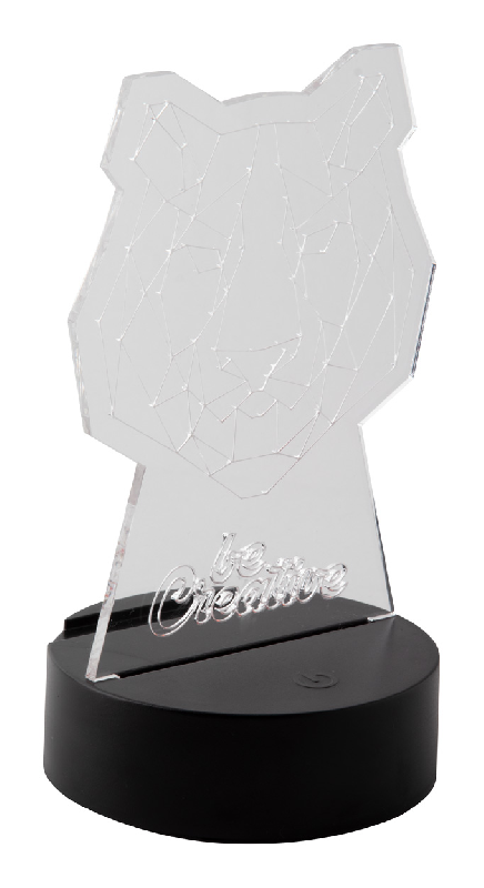 Trophée en acrylique - lampe LED multicolore - gravure laser incluse - minimum 25 pièces_0