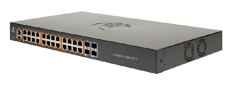cnMatrix EX1028 - Intelligent Ethernet Switch, 24 ports 1G et 4 ports SFP 1 Gbps - Sans cordon d'alimentation_0