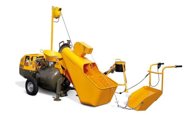 Apemat 190 pompe à chape - turbosol - 2,2 kw + 0,75 kw - 230 v_0