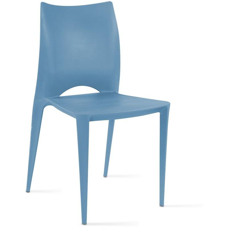 CHAISE DE JARDIN EN PLASTIQUE BLEU BOUTIQUE JARDIN Comparer les prix de CHAISE DE JARDIN EN