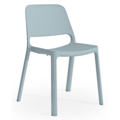 Chaise de réunion & visiteur Nuke en Nylon - Bleu (Lot de 4)_0