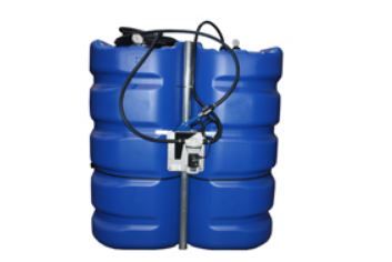 Cuve Adblue Renson - 3000L - Pompe électrique à membrane 230V - Débit 35 l/min_0
