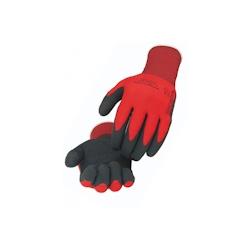Gant de manutention légère T.9 polyamide rouge et noir Singer - rouge 3701107701858_0
