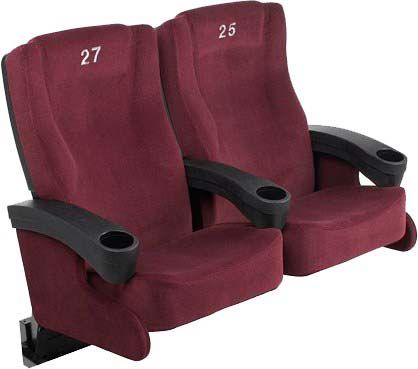 Kiev - Fauteuil de cinéma Ezcaray avec coasters et accoudoirs rembourrés_0