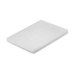 METRO Professional Planche à découper, polyéthylène haute densité (PEHD), 40 x 30 x 2 cm, blanc - blanc plastique 863313_0