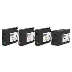 Pack de 4 cartouches d'encre authentique  HP 953 Noir et couleurs  - programme SECOND - multicolore 3701352380679_0