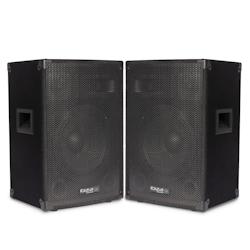 Paire d'enceinte passive - Ibiza Sound DISCO10B - Sonorisation DJ - TRAPEZOIDALE 10