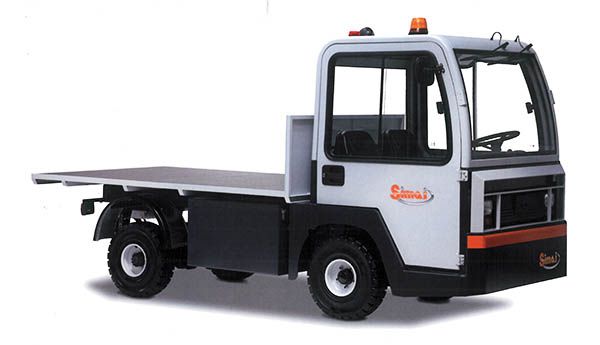 Porteur électrique Simai PE 20 - capacité de charge 2000 kg - compact et robuste avec motorisation asynchrone_0
