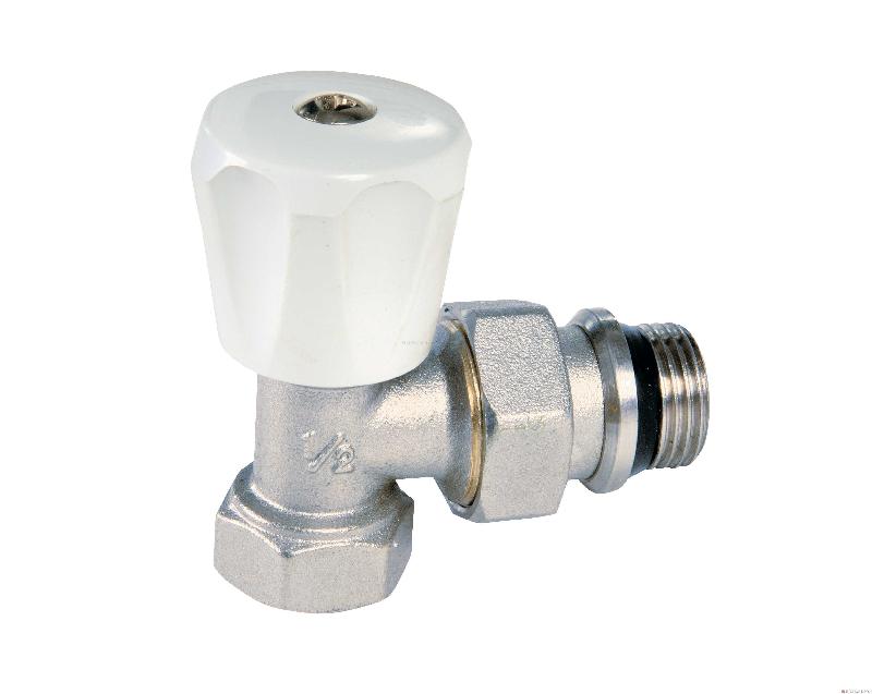 Robinet radiateur simple reglage equerre / thermador - 20*27_0