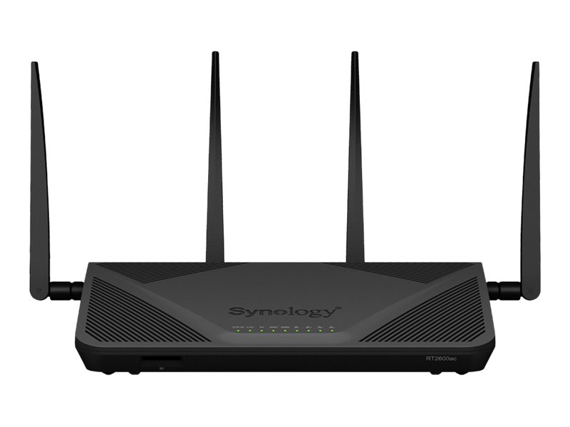 Routeur Synology RT2600ac - Wi-Fi 5 - Desktop Wireless Router avec 4 ports switch - Réf: RT2600AC_0