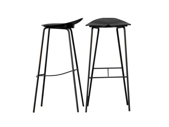 Tabouret haut avec repose pied_0