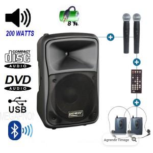 Sono portable be 9700 pt mk2 - 200 + 100 watts_0