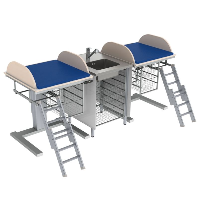 Table à langer pour handicapé - Granberg - électrique à hauteur variable 73-113 cm - 332-082-13_0