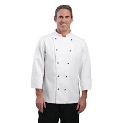 Whites Chefs Clothing Whites Veste de cuisine Chicago manches longues blanc S - blanc DL710-S_0