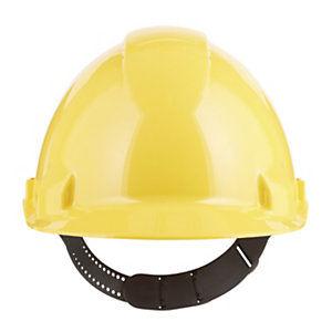 3M Casque de chantier réglable avec ventilation - Jaune_0