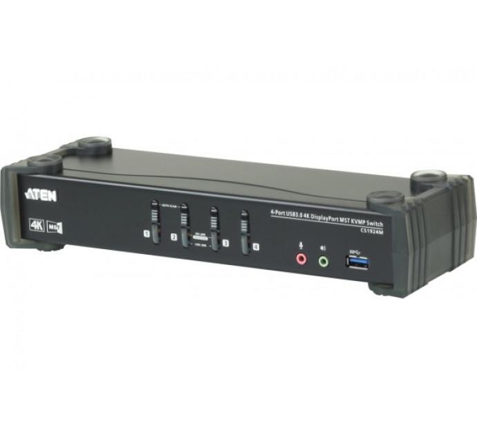 Switch KVM ATEN CS1924M - Double écran DP 1.2 + HDMI 2.0 - 4 ports USB 3.1 Gen 1 - Résolution 4K UHD_0