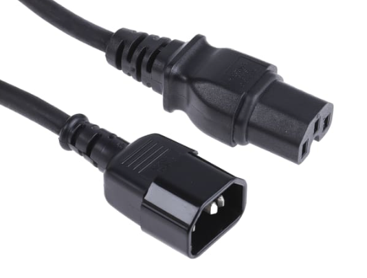 Câble d'alimentation EU Schuko / IEC C19 - Connecteurs détachables - Fabrication sur mesure_0