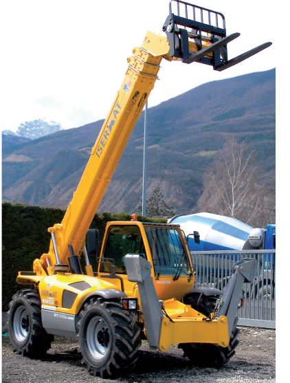 Chariot télescopique, hauteur de levage 16.65m, utilisé pour le transport et manutention de charges sur sites industriels, magasins, entrepôts - MANITOU MT1740 SLT - disponible en location_0