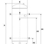 Compresseur d'air à piston insonorisé marche lente 5,5 cv 500 l galvanisé NUAIR - 11577683_0