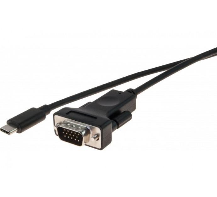 Cordon USB Type-C vers VGA - 1,80m - 1920x1200 @ 60Hz - Réf. 127569_0