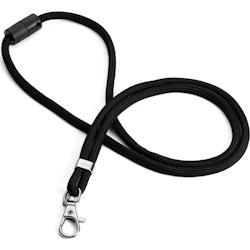 Durable Lanière textile rPET avec mousqueton noir UE=10 pièces - 824101_0