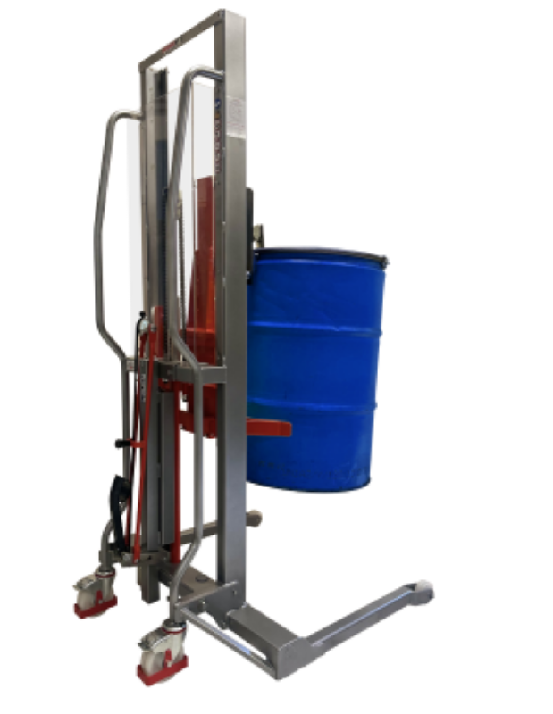 Gerbeur pour fût Levfix? Manuel avec pince automatique 300 kg_0