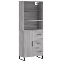 Helloshop26 - Buffet bahut commode armoire meuble de rangement organisateur cuisine salle de séjour salon haut sonoma 69,5 x 34 x 02_0035590 - 300021_0