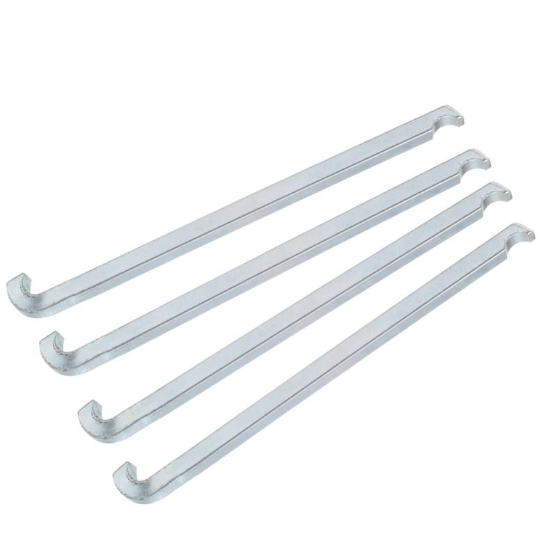 Jeu 4 griffes pour extracteur de roulements L,150 mm - 6011-6012-6207-6305 KS Tools | 655.0016_0