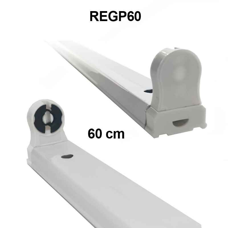 Réglette t8 - 60cm pour tube led - réf regp60_0