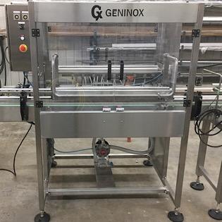 Rinceuse de bouteilles - Geninox - avec panneau de contrôle et pompe à diaphragme_0