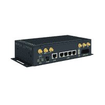 Routeur industriel 4G  avec WiFi, 5 ports ethernet, RS232, RS485, CAN, GPS, et double SIM -40°C +75°C - Référence: ICR-4434W_0