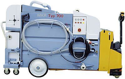 Système de nettoyage - aspiration copeaux et vidange pour machine outil type 700 - recyclage huiles solubles et entières_0