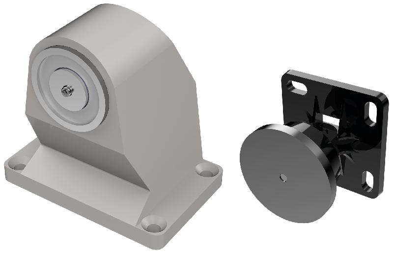 Ventouse de maintien de porte ouverte sol en applique 50kg 24v - SEWOSY - vpmo245s - 860110_0