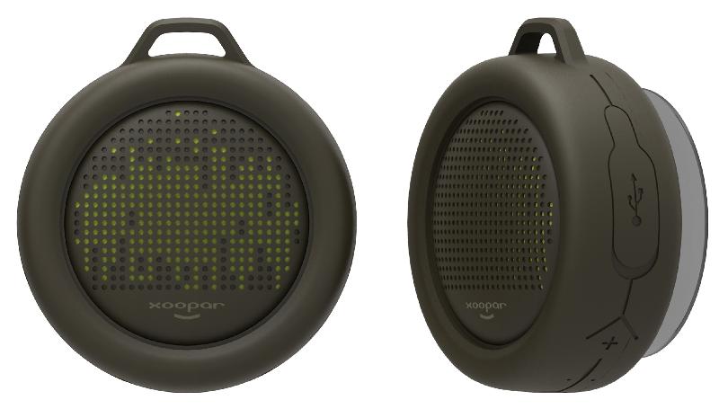 XOOPAR - ENCEINTE NOMADE WATERPROOF SPLASH POP SPEAKER NOIRE  - 930964_0