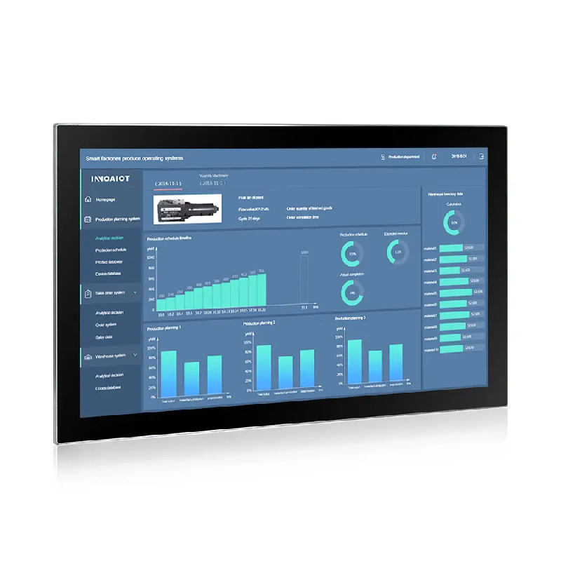 Panel PC industriel fanless 21,5 pouces - EVI-215WCC-12th - Supervision, HMI et automatisation_0