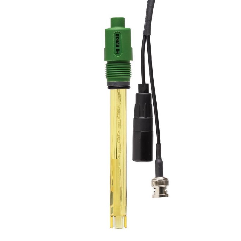 Électrode rédox amplifiée - Capteur or - Gel - Corps plastique - Connecteur BNC - Câble 5 m - HI6493005_0