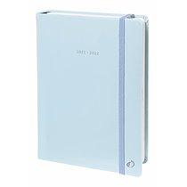 QUO VADIS - AGENDA ANNÉE SCOLAIRE - 2026-2027 - EUROTEXTAGENDA - JOURNALIER - MULTILINGUE - PASTEL - BLEU CLAIR - 12 MOIS DE AOÛT À JUILLET - 12X17 CM - LOT DE 2