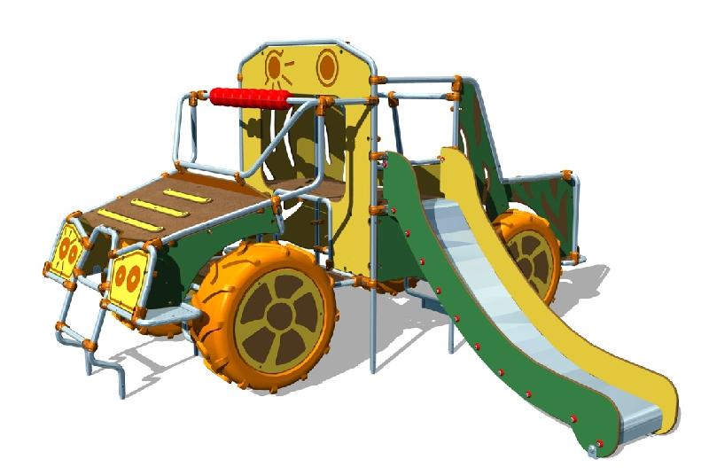 Aire de jeux Pick-Up toboggan 2/8 ans - ARJXPKU-HS01/TBG_0