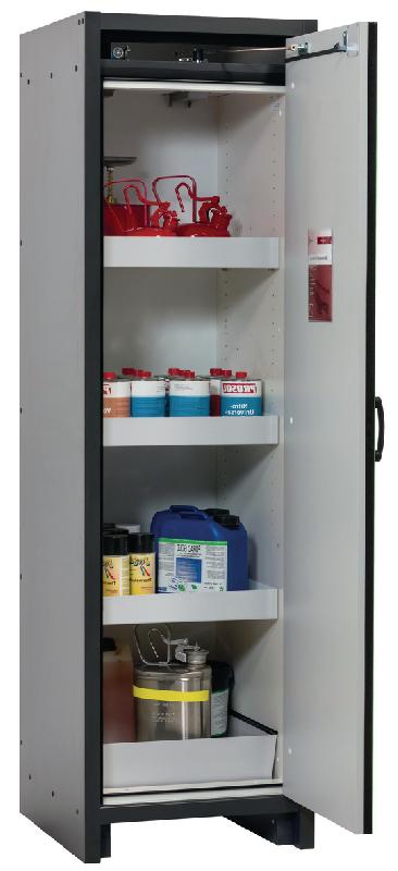 ARMOIRE SÉCURITÉ Q-CLASSIC-30 Q30.195.056.R GRIS/VERT - MANUTAN COLLECTIVITÉS