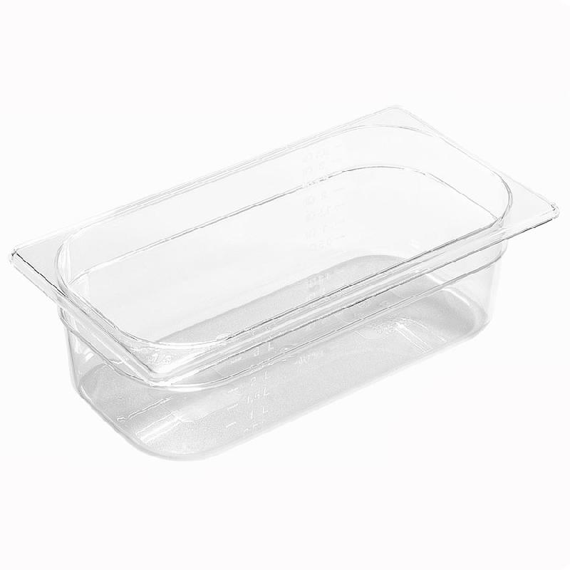 BAC GASTRONORME GN 1/3 EN TRITAN BPA FREE 17.6X 32.5 X 10CM - PADERNO - GASTRONORME